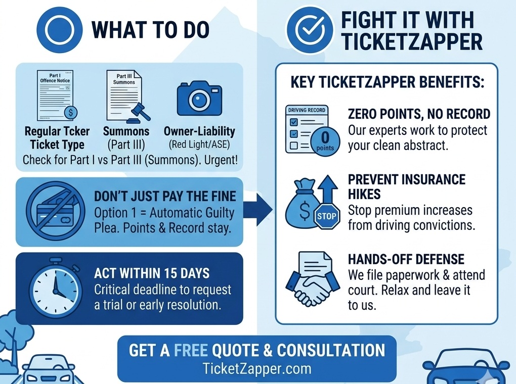 What Should You Do After Receiving a Driving Offence in Ontario?